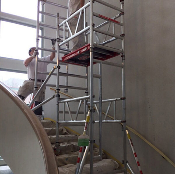 SCAFFOLD - ALUM 3.9M NARROW WITH STAIR KIT (.73 X 1.2M) - Image 2